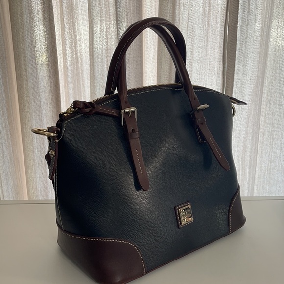 Dooney and Bourke Leather Handbag - Picture 4 of 9